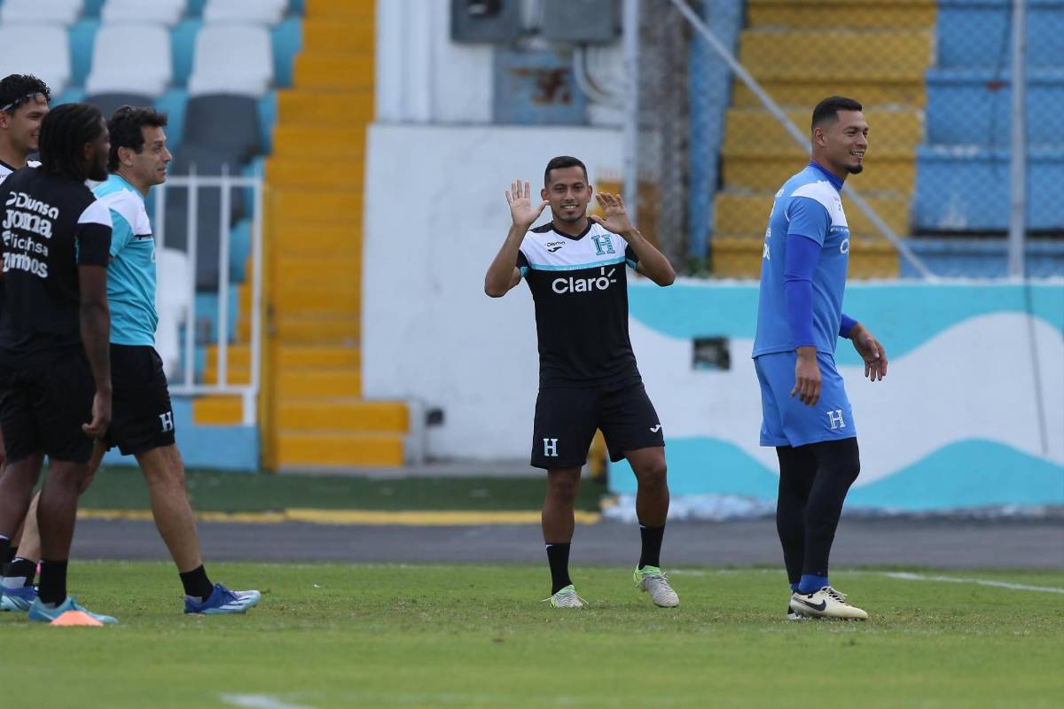 Regresó la pesadilla de México y el que no se presentó a la Selección: así se vivió el primer entreno de Honduras en el Chelato Uclés
