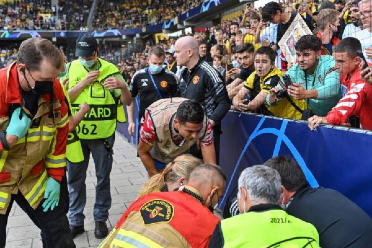 Cristiano Ronaldo se baja de un pelotazo a una miembro de seguridad; la reacción del portugués se hace viral