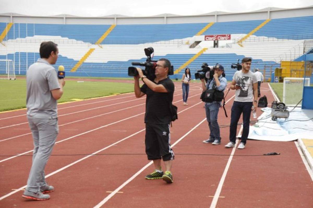 EN FOTOS: Así se vive en San Pedro Sula la previa entre Honduras y México