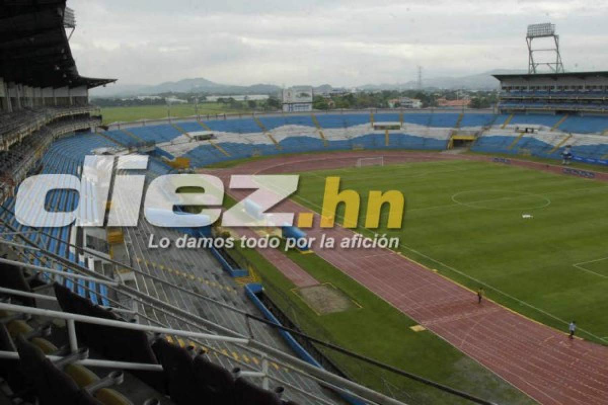 ¡QUÉ BELLEZA! Así pulen el estadio Olímpico para juego de Honduras ante Australia