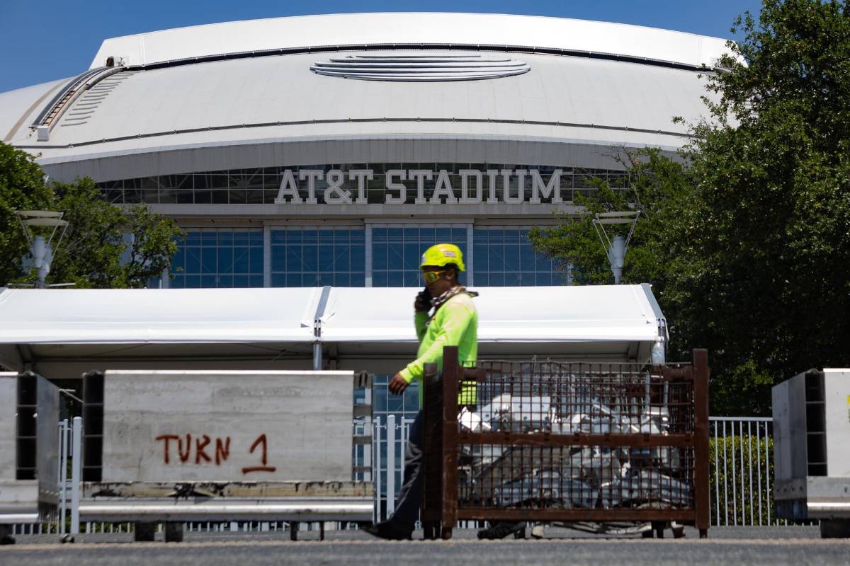 DIEZ estuvo presente: así luce el estadio de Arlington, Texas, para el Mundial 2026