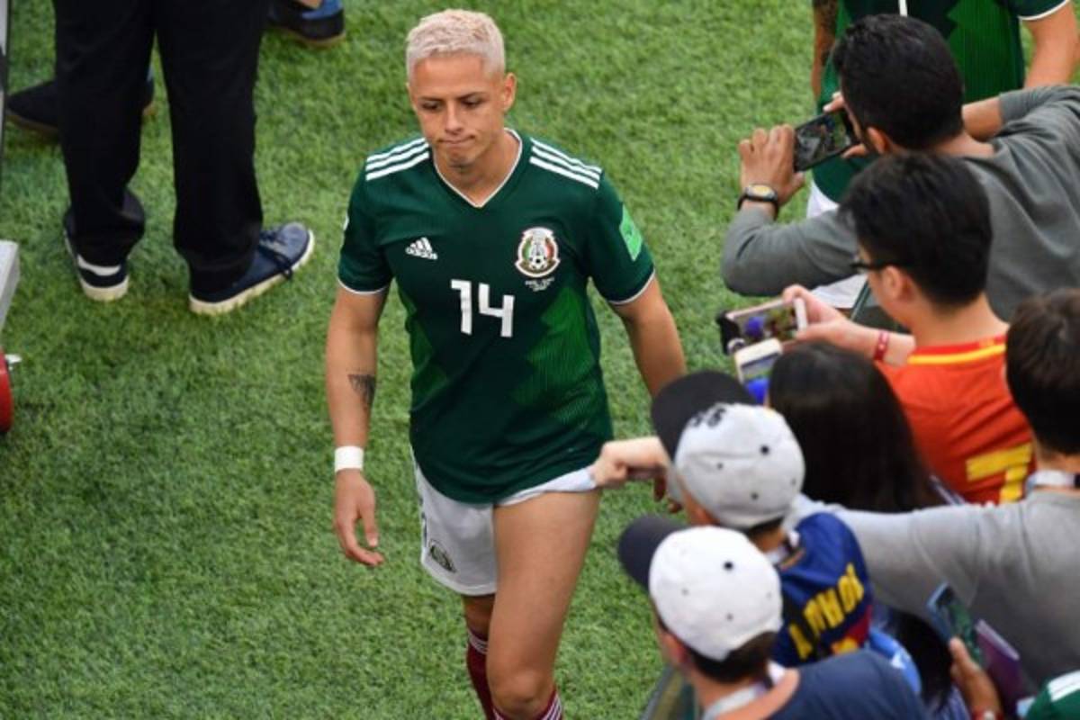 Las desgarradoras fotos de jugadores de México tras eliminación en Rusia 2018