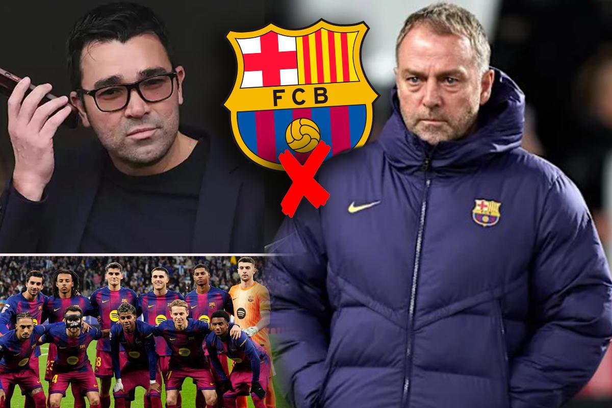 Hansi Flick se lo confirmó a Deco: los cinco jugadores del Barcelona que deben salir en el mercado de verano