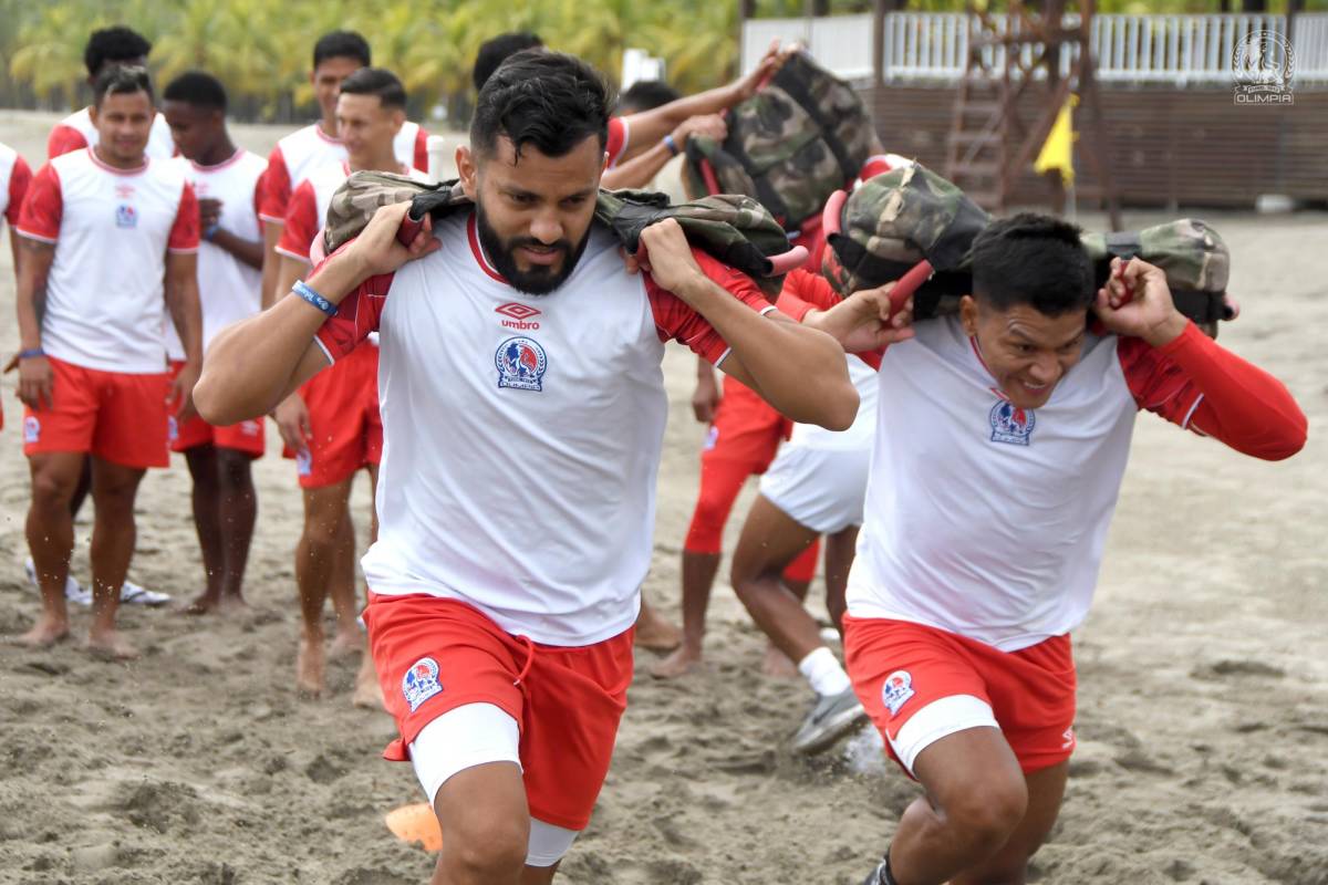 ¡Camino al título! Así prepara su pretemporada el Olimpia de Pedro Troglio en las bellas playas de Tela