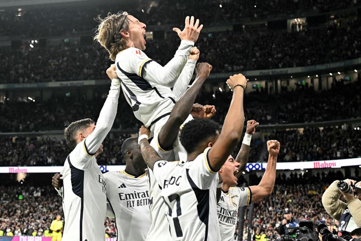 Modric firmó un golazo: así se vivió la victoria del Real Madrid sobre Sevilla en el Bernabéu