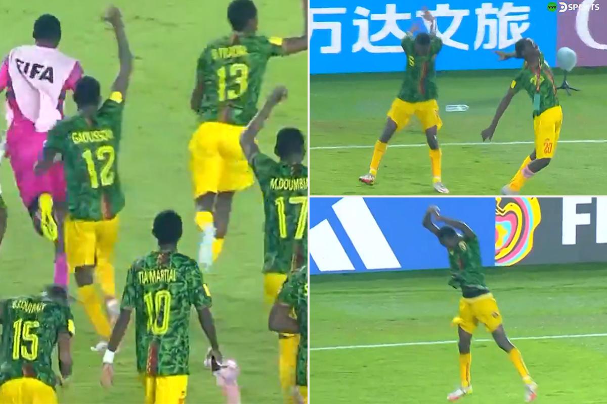 Mundial Sub-17: Malí obtuvo el bronce tras golear a la Argentina; los chicos festejaron como Cristiano Ronaldo