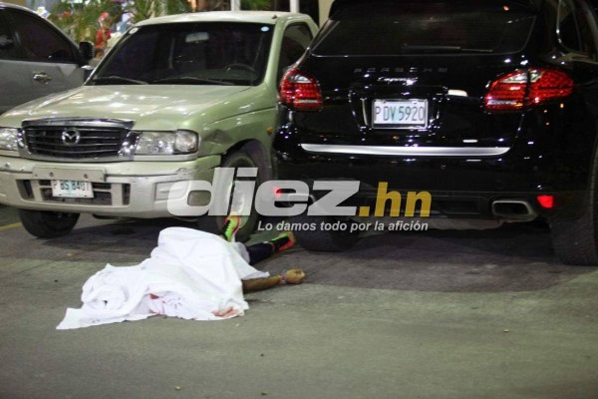 Desgarradoras imágenes en la escena del crimen donde asesinaron a Arnold Peralta