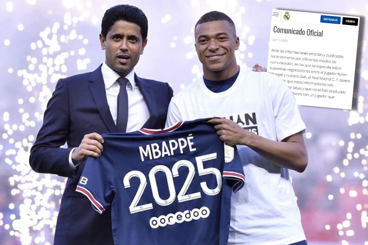Nasser Al-Khelaifi responde tajante al comunicado del Real Madrid por Mbappé: ¿renovará el delantero con PSG?