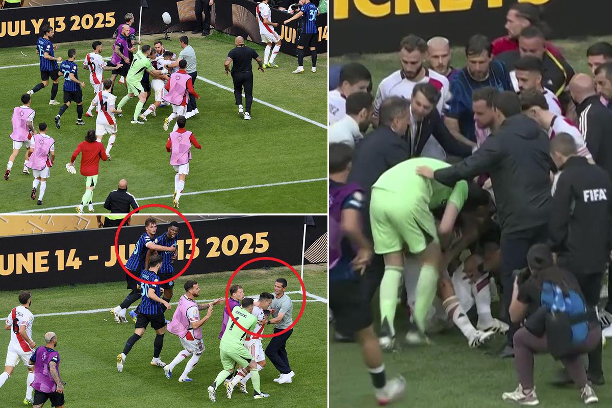 Escándalo en el Mundial de Clubes: jugadores del Inter y River se citaron para una pelea tras el partido