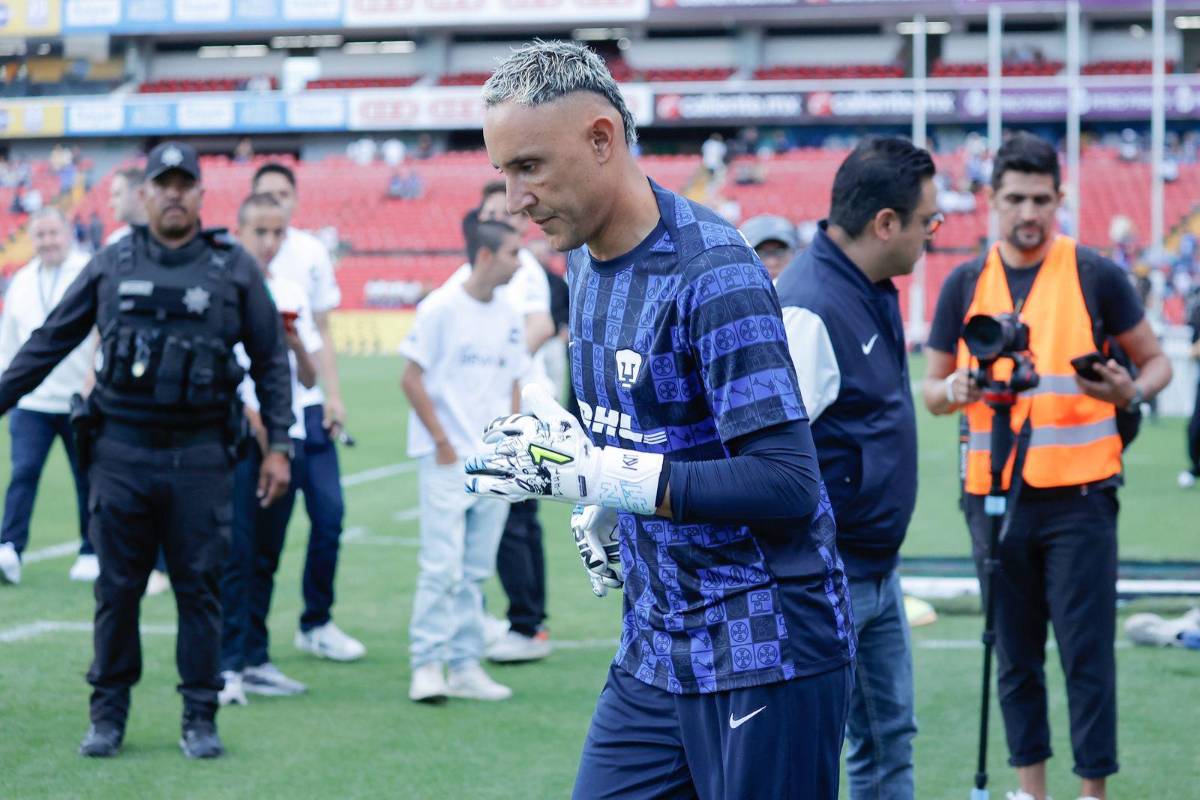 Keylor Navas debutó con triunfo en la Liga MX: histórica noche como capitán de los Pumas y el incómodo momento que vivió