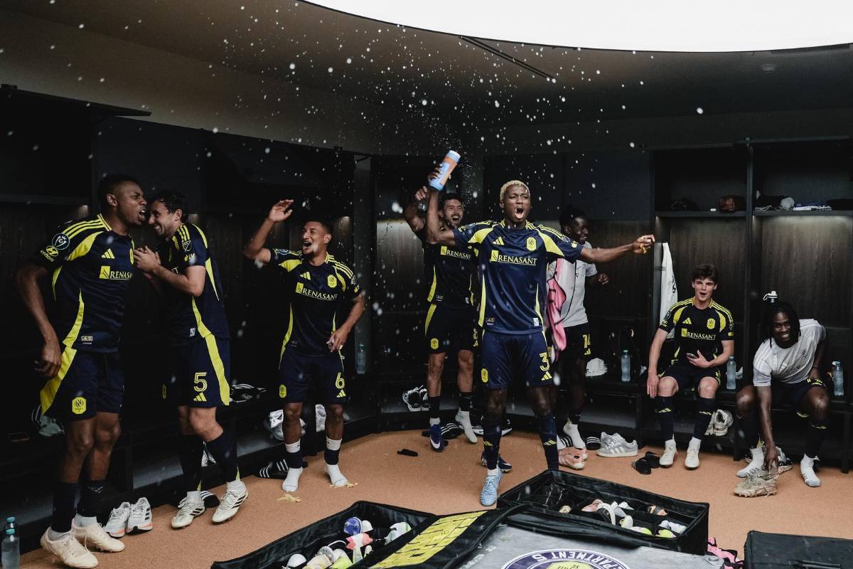 Nashville sigue festejando la eliminación del América: Hondureños destacan en las imágenes del club de la MLS