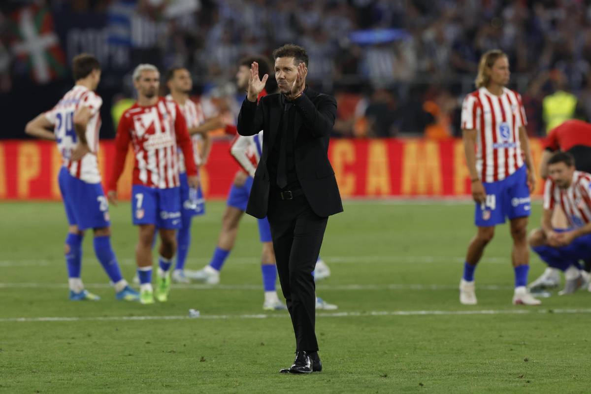 La reacción de Simeone por perder la Copa del Rey, el triste final de Griezmann y el héroe en La Cartuja