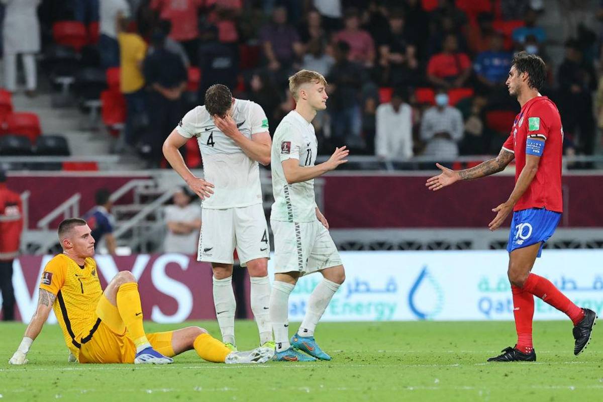 Alegría y llanto de Keylor Navas y los jugadores de Costa Rica tras clasificar al Mundial y las duras imágenes de los neozelandeses