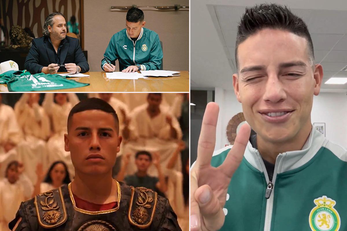 OFICIAL: James Rodríguez es anunciado como nuevo jugador del Club León de México: así fue presentado el colombiano