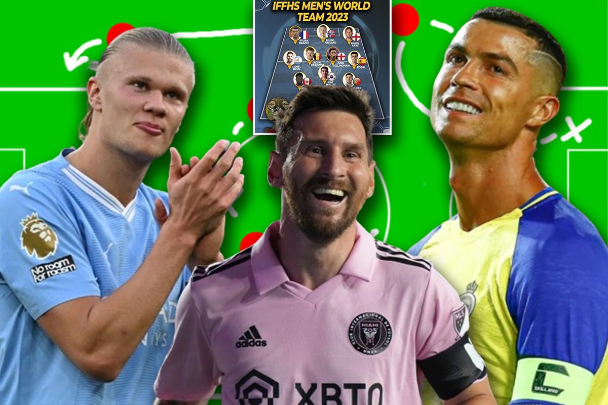 ¿Y Cristiano Ronaldo? La IFFHS reveló el 11 ideal del 2023 y generó polémica: ¡un tridente infernal!