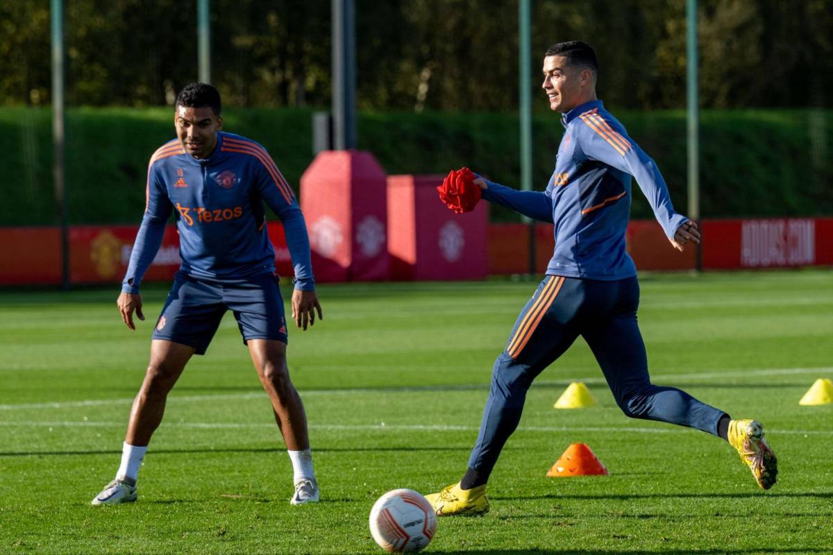 CR7, perdonado: Así fue el emotivo regreso de Cristiano Ronaldo a los entrenamientos del Manchester United