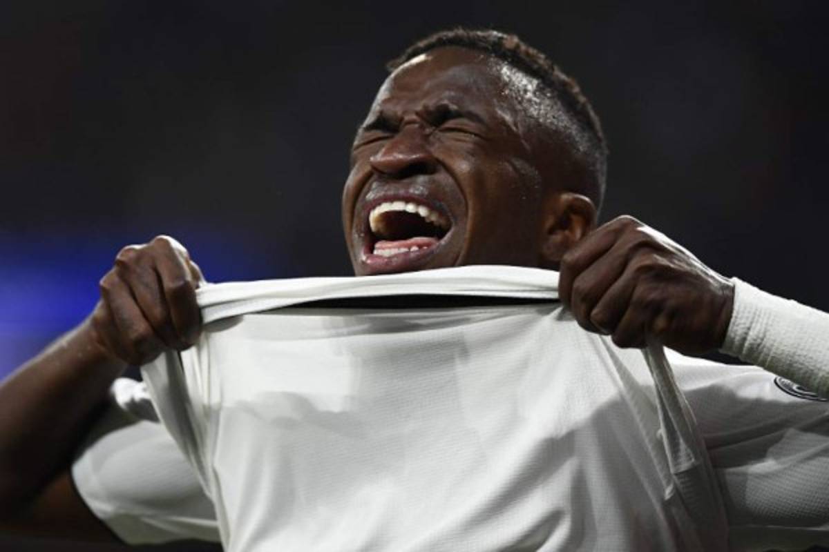 En fotos: Las desgarradoras imágenes de Vinícius Jr contra el Ajax en el Bernabéu