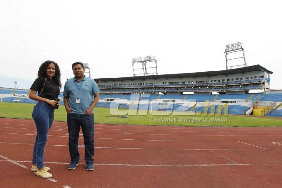 Así luce el estadio Olímpico para albergar al Marathón- Santos Laguna por la Concacaf