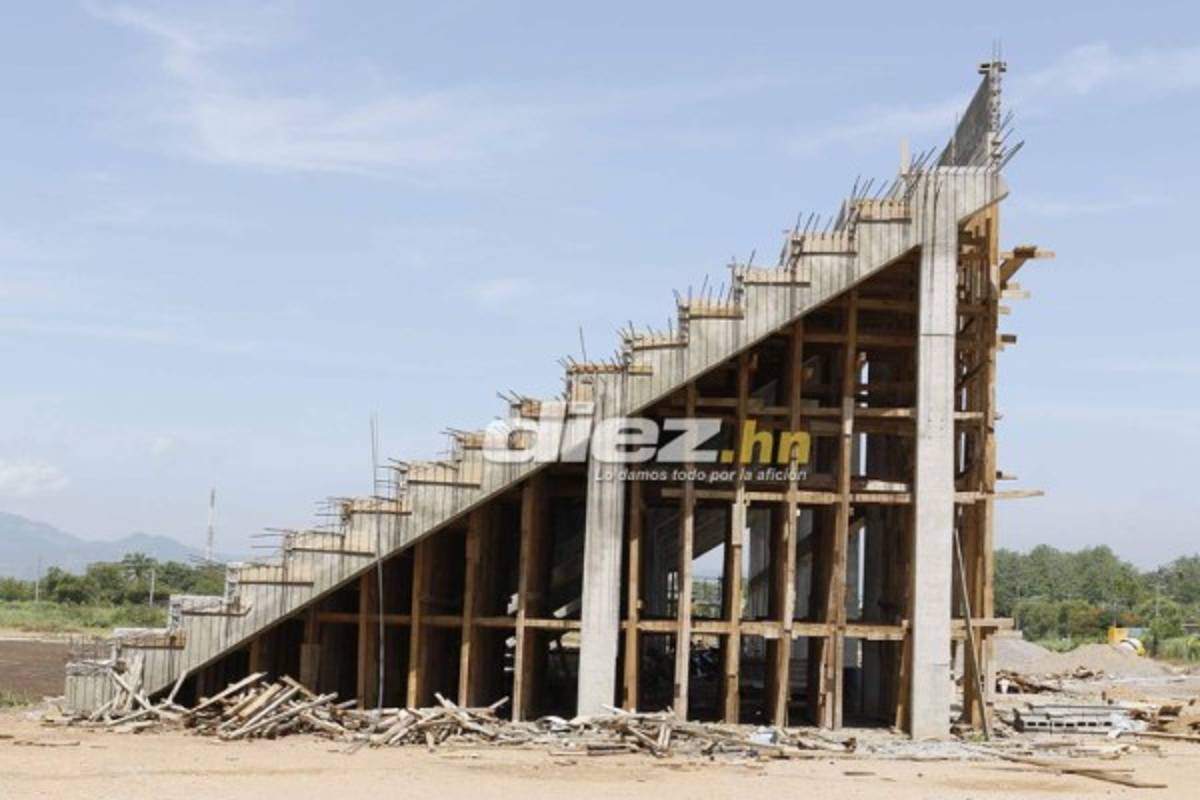 ¡Una joya! Así avanzan los trabajos del estadio del Parrillas One