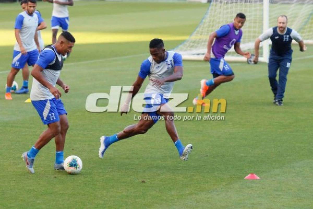 Sonrisas y renovado ambiente en la Selección de Honduras previo a El Salvador