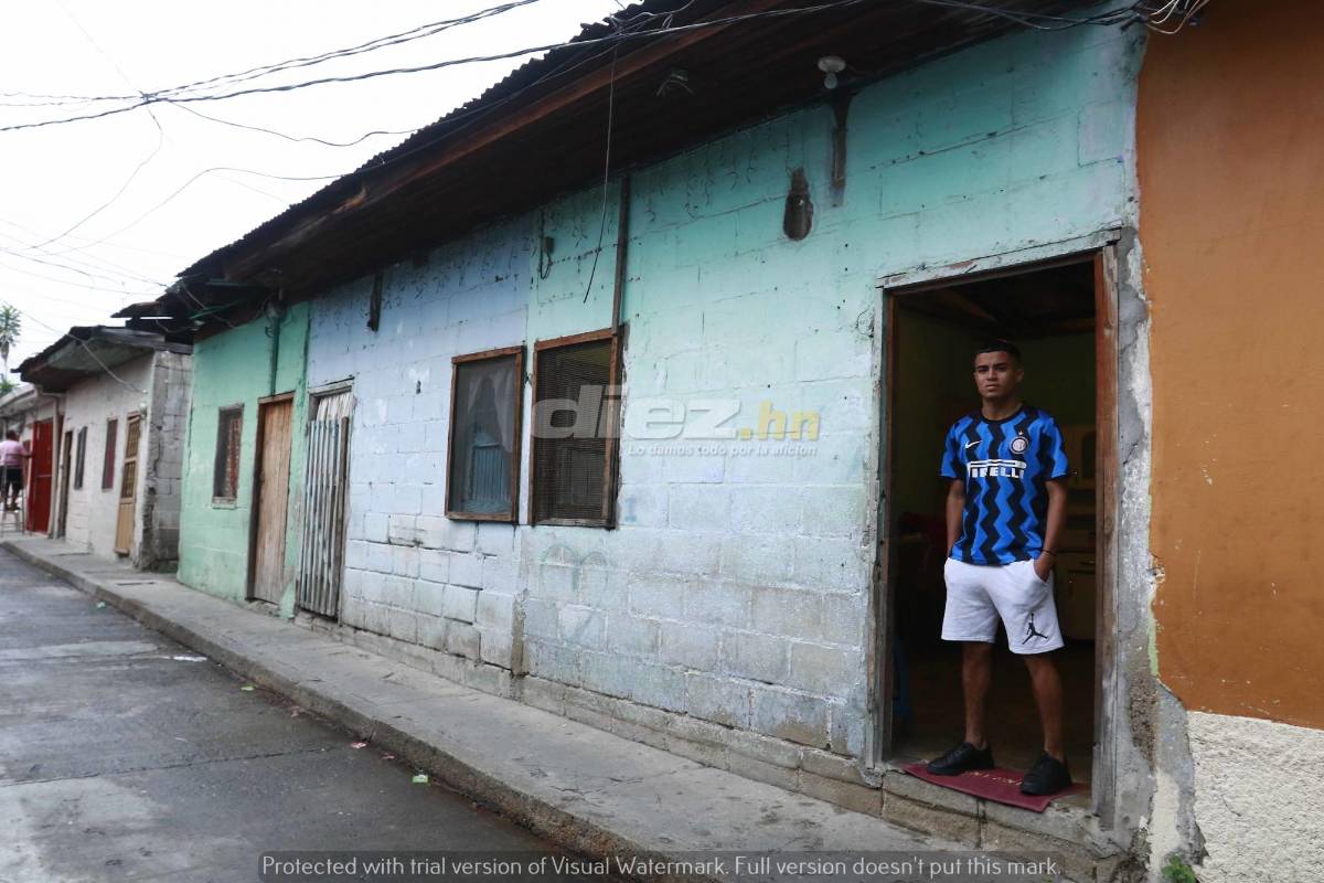 Fotos: así creció el futbolista de Marathón Isaac Castillo en el barrio Cabañas; su vida familiar en su humilde hogar