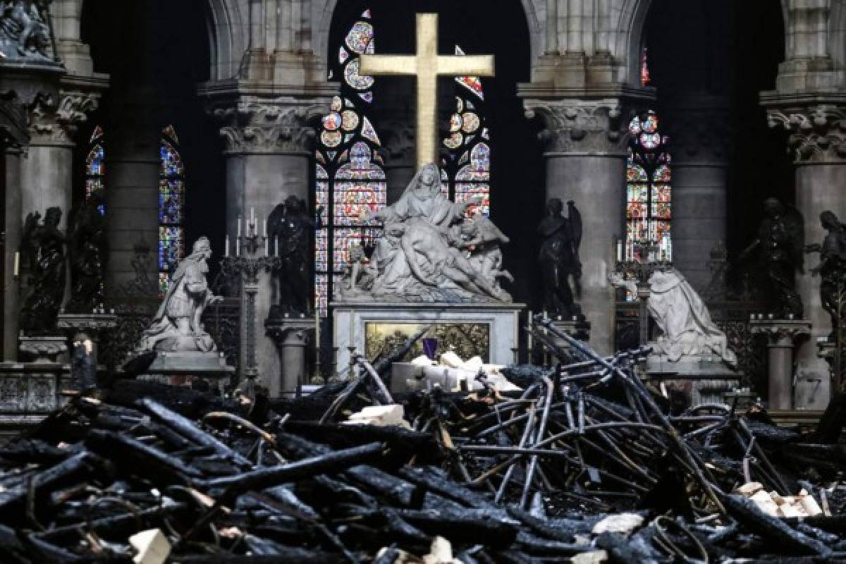 En fotos: Así quedó Notre Dam tras el voraz incendio