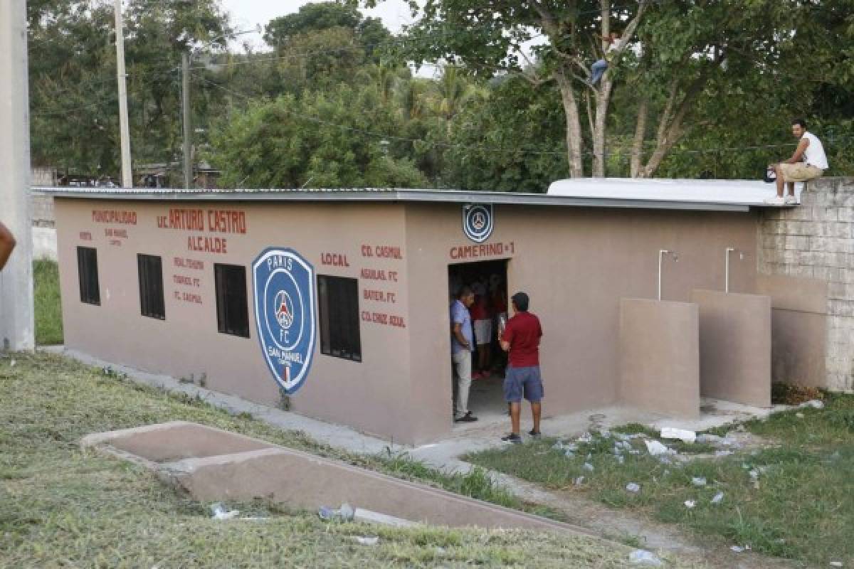 Así es el humilde estadio donde juega el 'PSG' de Honduras