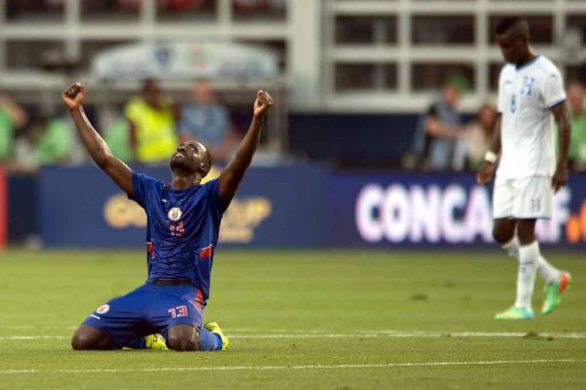 Imágenes de la derrota de Honduras ante Haití