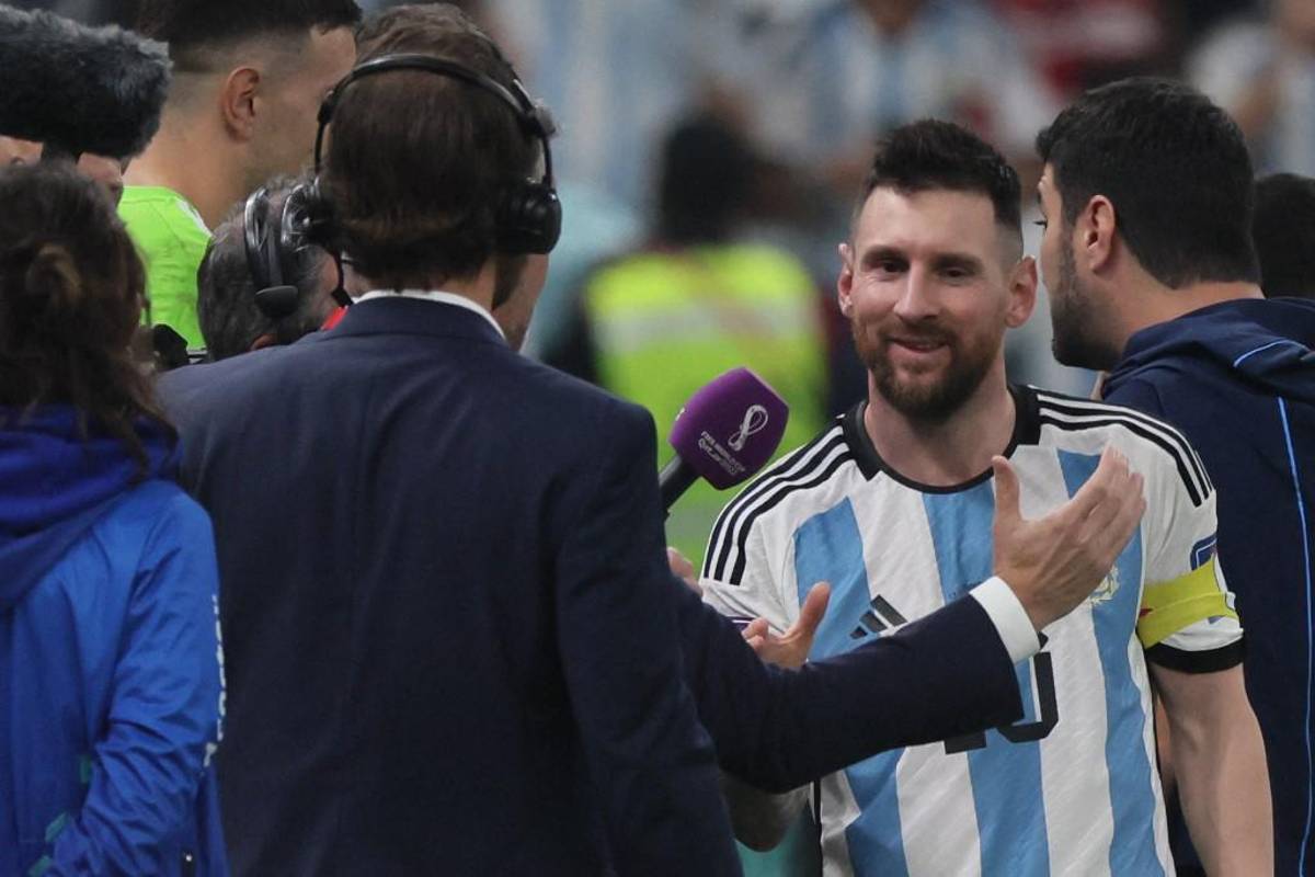 La reacción de Lionel Messi tras la clasificación de Argentina a la final de la Copa del Mundo de Qatar 2022
