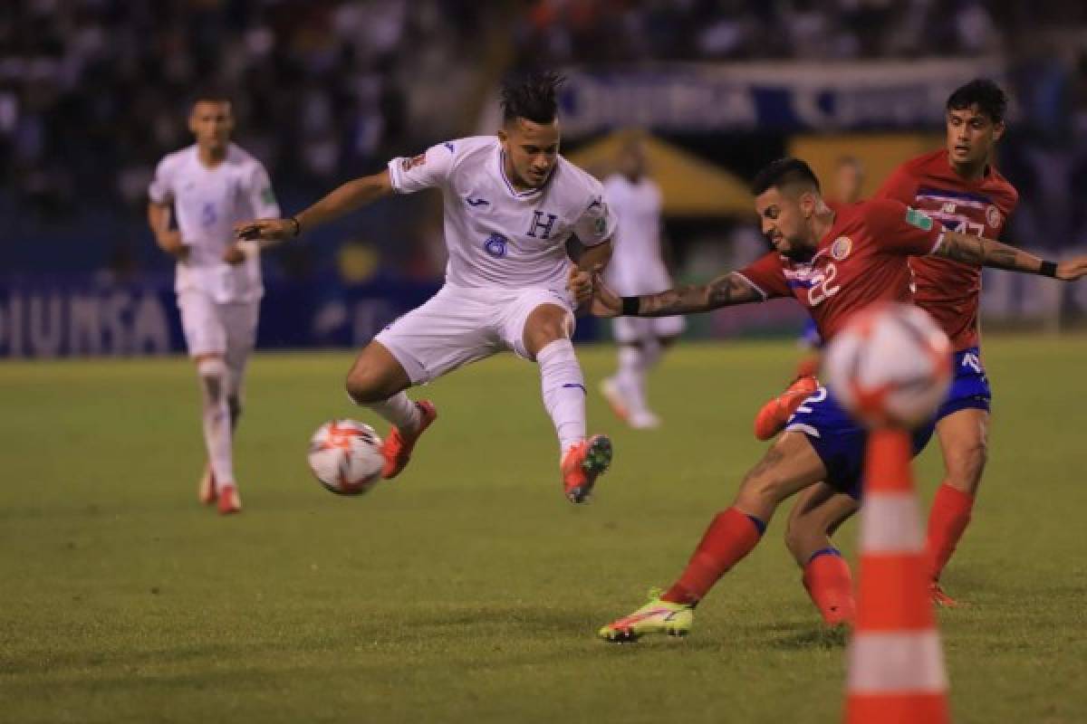 Arriaga destaca y Diego Rodríguez el más bajo: La puntuación a los jugadores de Honduras en juego ante Costa Rica