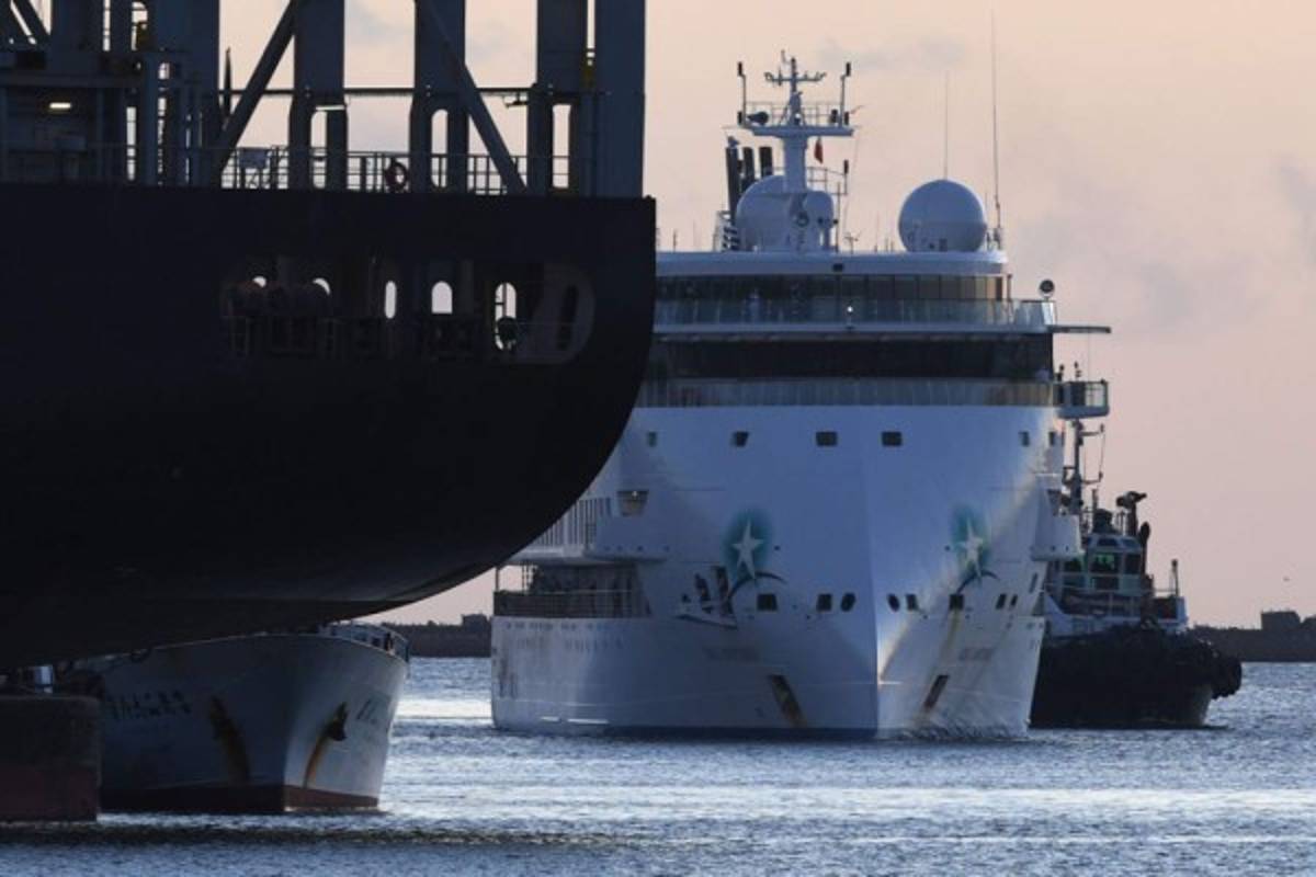 Greg Mortimer, el crucero que atracó en Montevideo con más de 100 casos de coronavirus