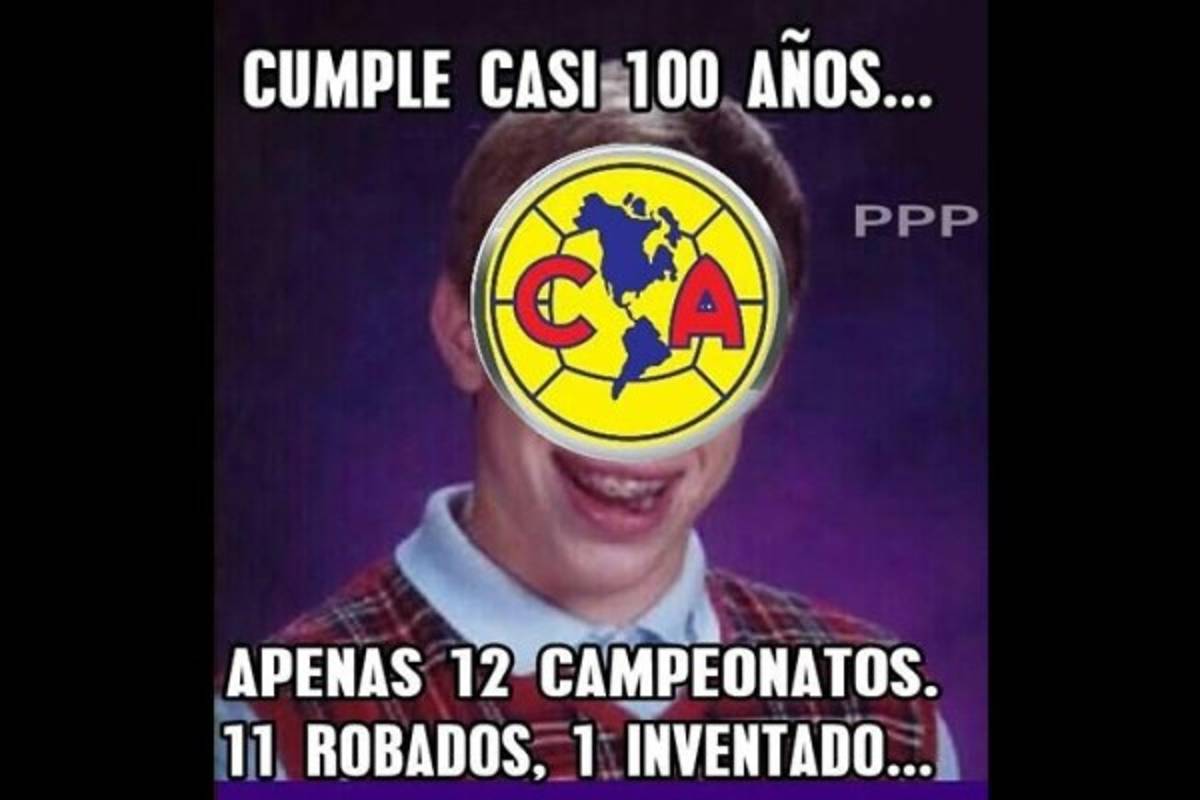 MEMES: Así se burlan del 99 aniversario del América de México