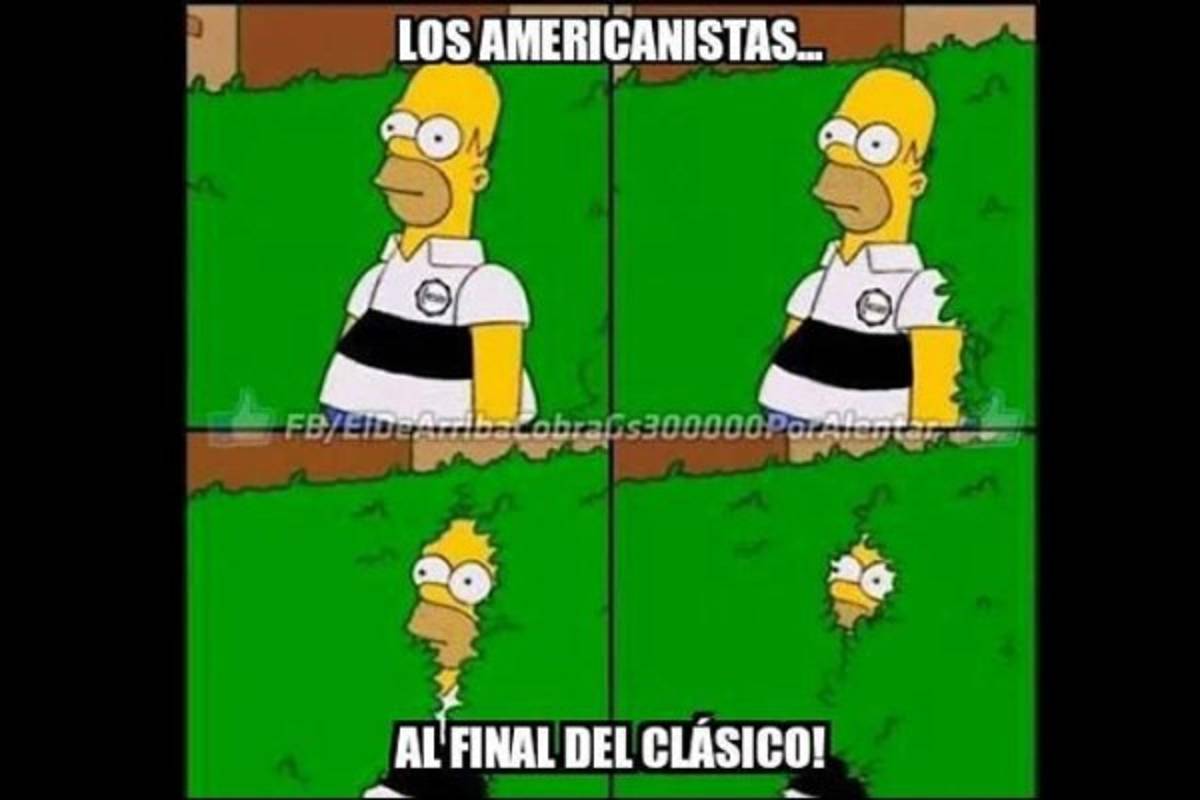 Los memes más divertidos que dejó el clásico América-Chivas