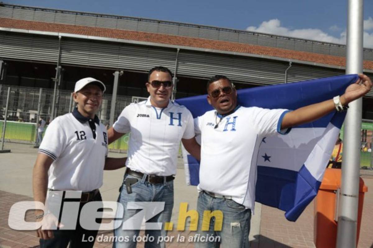 Así se vive el ambiente previo al juego Honduras vs Argelia