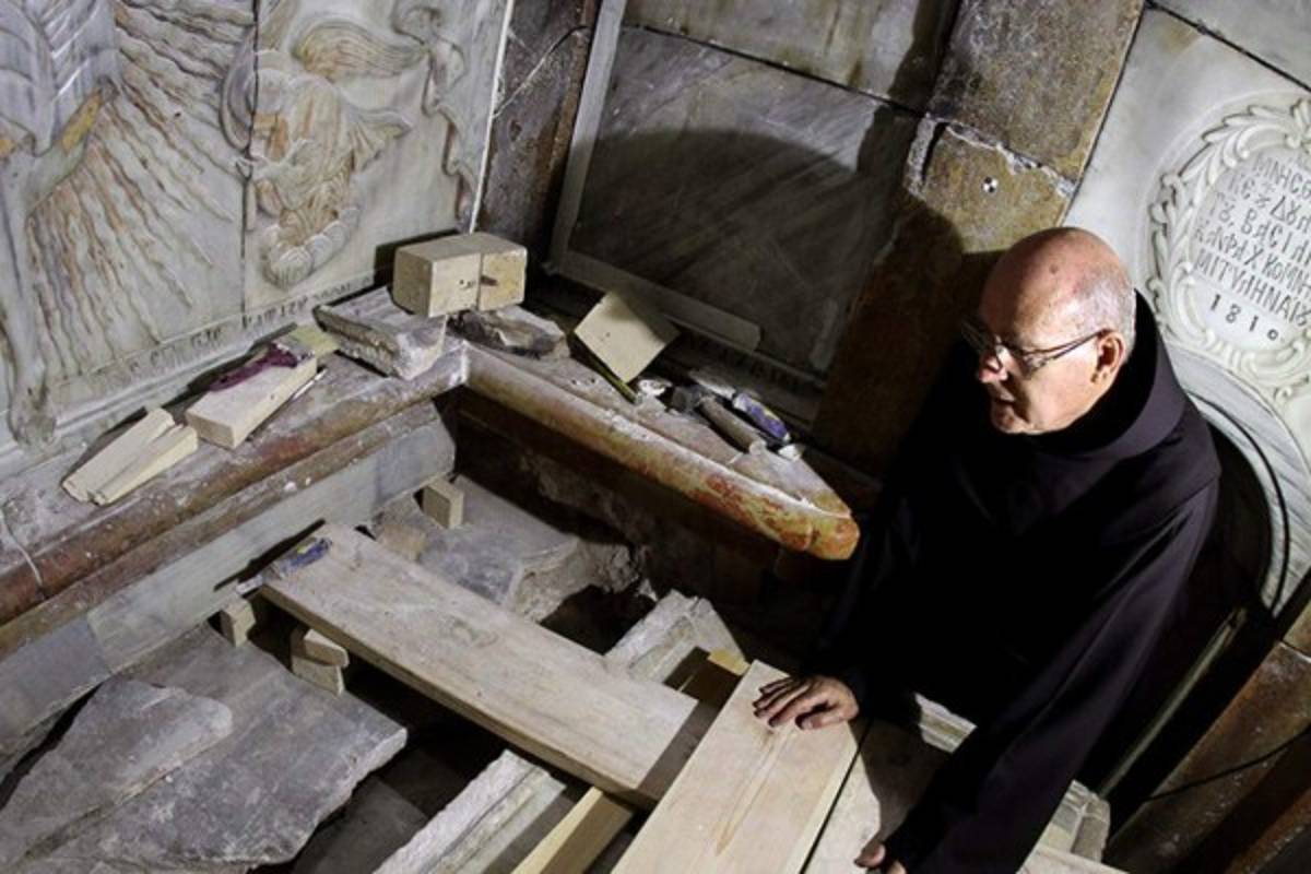 Así es el sepulcro de Jesucristo, lugar estudiado por científicos y arquitectos