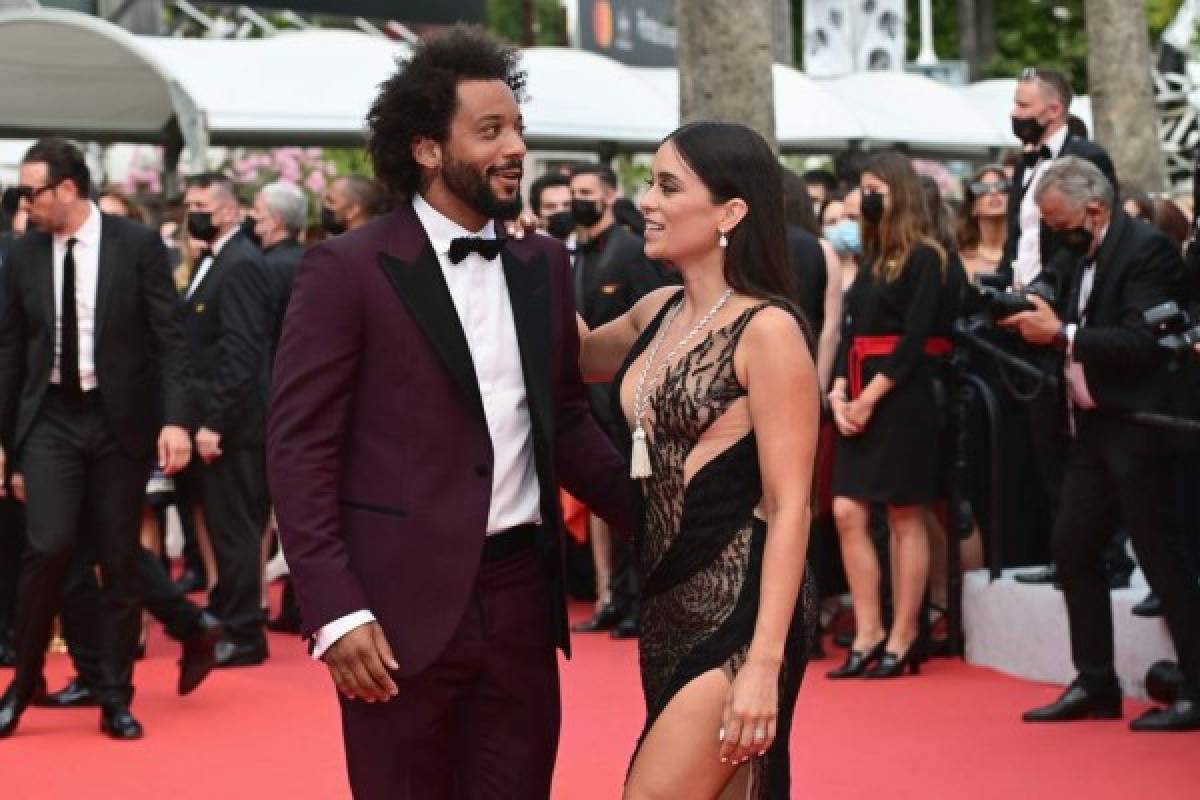 El provocativo vestido de Clarisse Alves, esposa de Marcelo en el Festival de Cannes