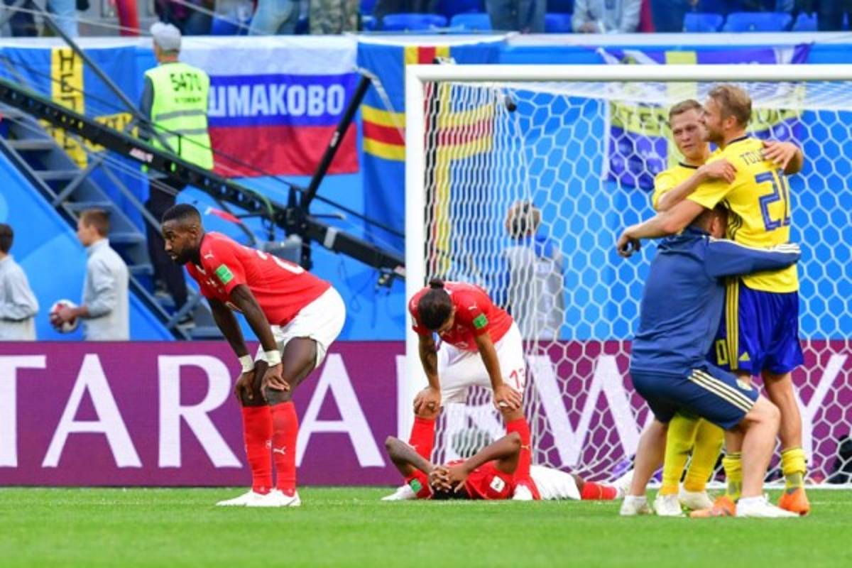 NO VISTE EN TV: Desgarradoras imágenes de Suizos y la alegría y el festejo de Suecia