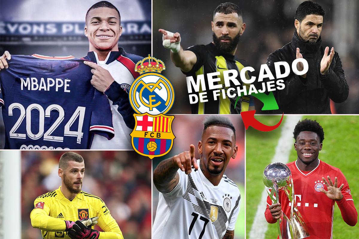 Mbappé con increíble petición al Real Madrid y el sucesor de Xavi en Barcelona; Manchester City prepara una bomba