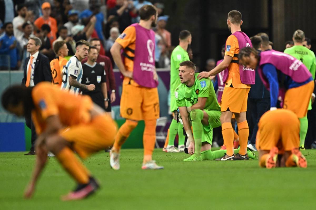 El llanto desenfrenado de Wout Weghorst, Van Dijk y Dumfries despedazados; la burla de Otamendi a Países Bajos