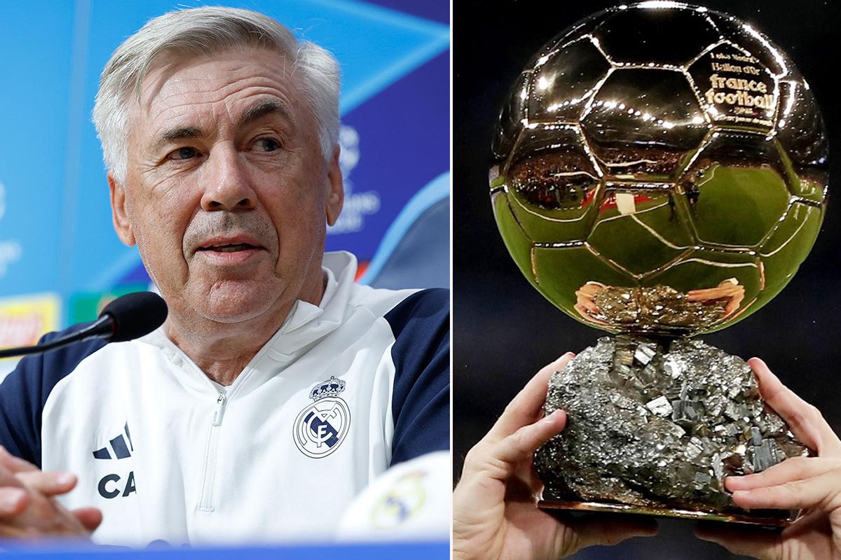 Ancelotti lo anunció: “Él ganará el Balón de Oro; es un jugador talentoso, con una gran imagen”
