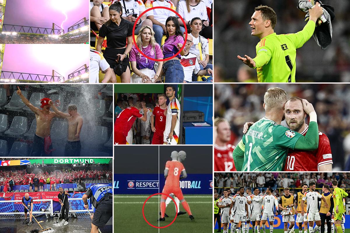 Eurocopa 2024: Alemania cortó una “racha terrorífica” y la fiesta bajo una tormenta eléctrica que había suspendido el partido