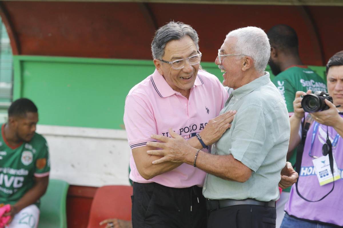 Frustración en Marathón, euforia en Lobos UPNFM y saludo cordial entre los técnicos