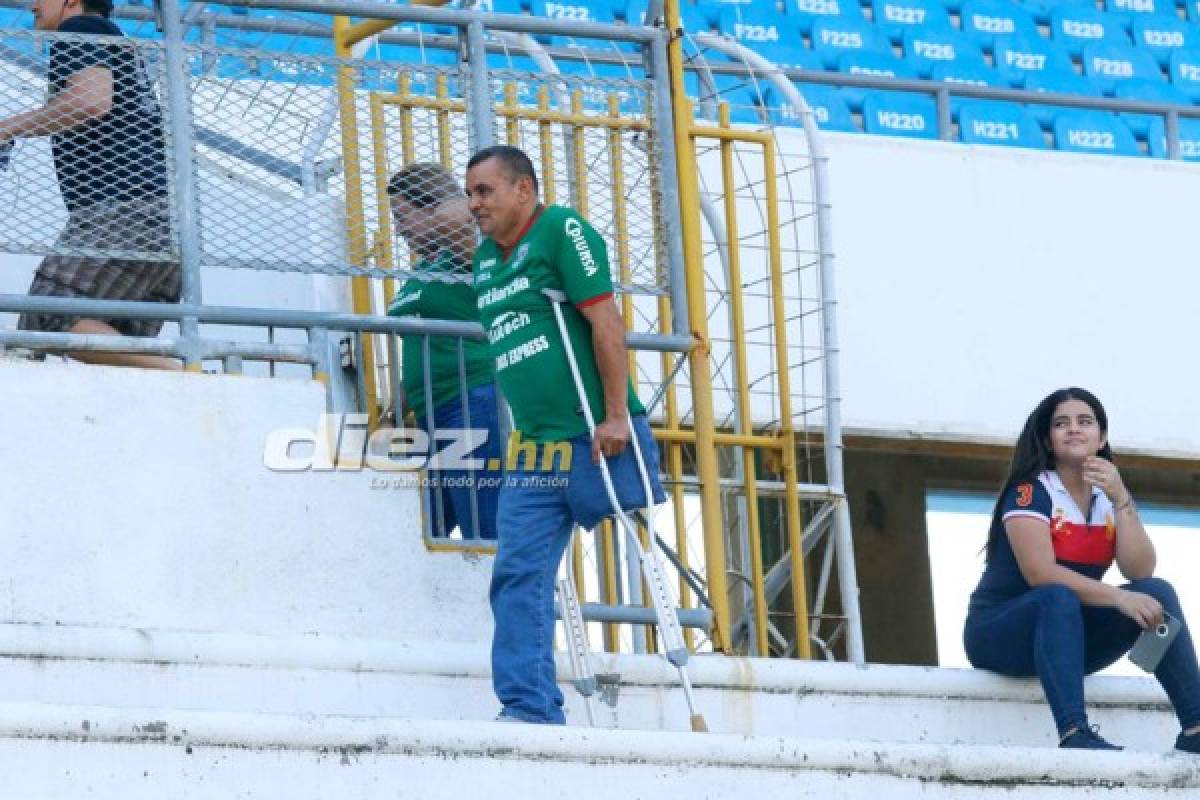 No se vio por TV: Un campeón de Champions League en el Olímpico y la infartante modelo tica