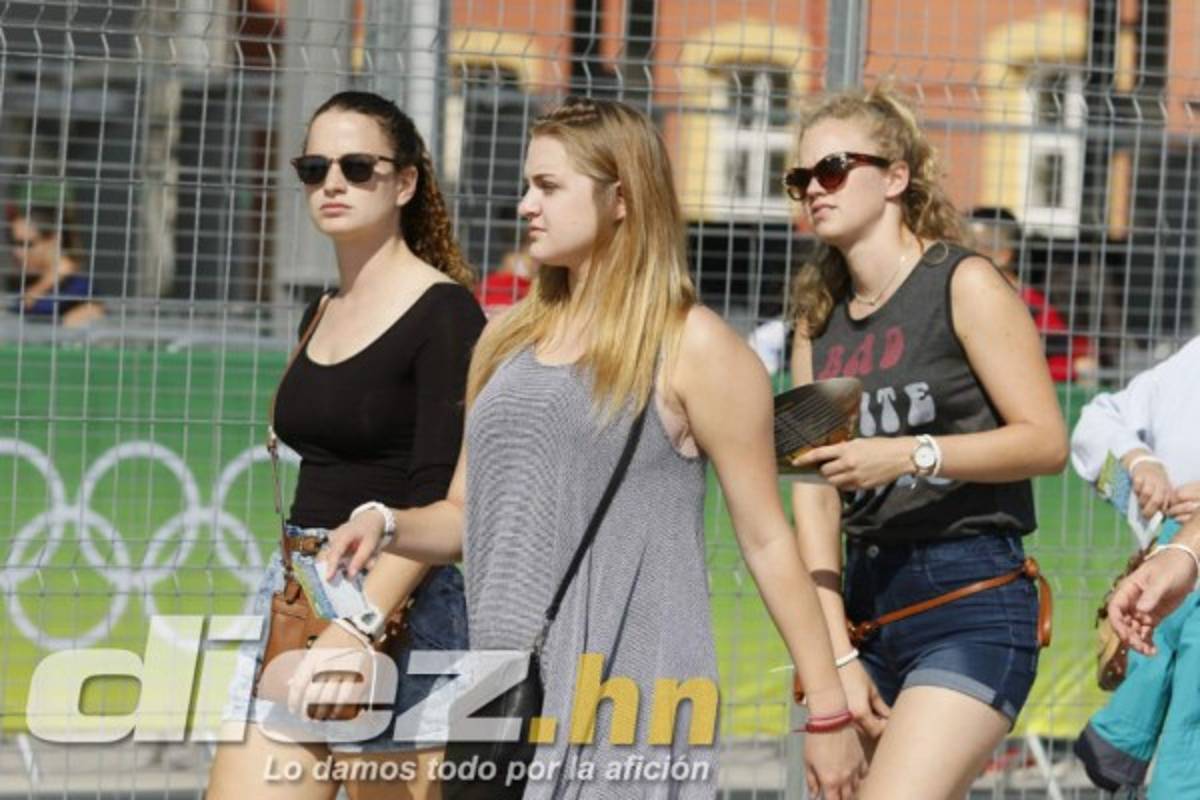 Así se vive el ambiente previo al juego Honduras vs Argelia
