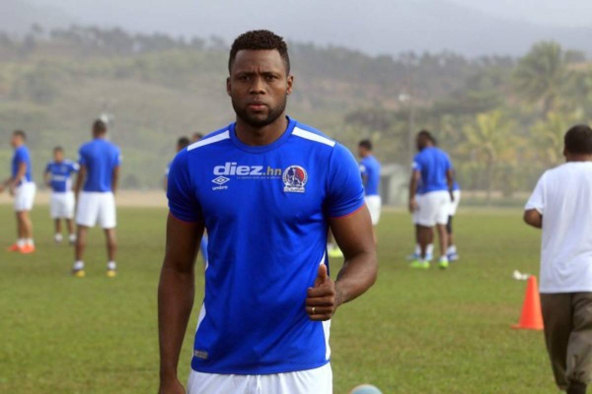 Las primeras imágenes de Yustin Arboleda sudando la camisa del Olimpia en Tegucigalpa