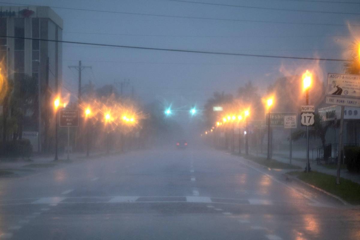 ¡Desastre natural! La Florida ya resiste el impacto del huracán Ian, que se prevé inundará la mayoría de este Estado de EEUU