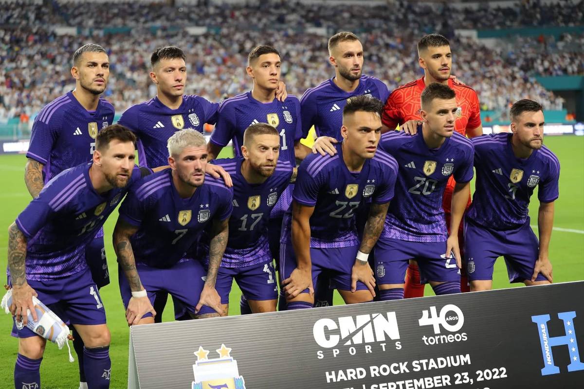 El futbolista de Honduras que intercambió camisa con Messi en el amistoso ante Argentina: se la pidió desde temprano