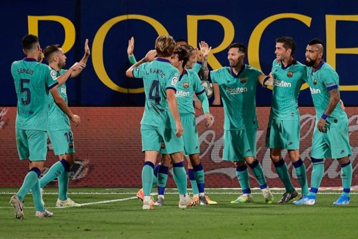 Messi vuelve a sonreír, golazo de Griezmann y Ansu Fati hace historia en el Barcelona