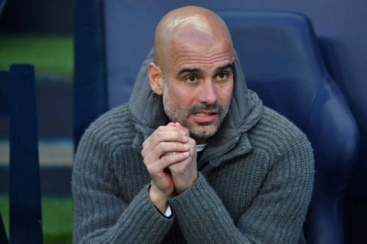 NO SE VIO EN TV: El sufrimiento de Pep Guardiola en la eliminación del City