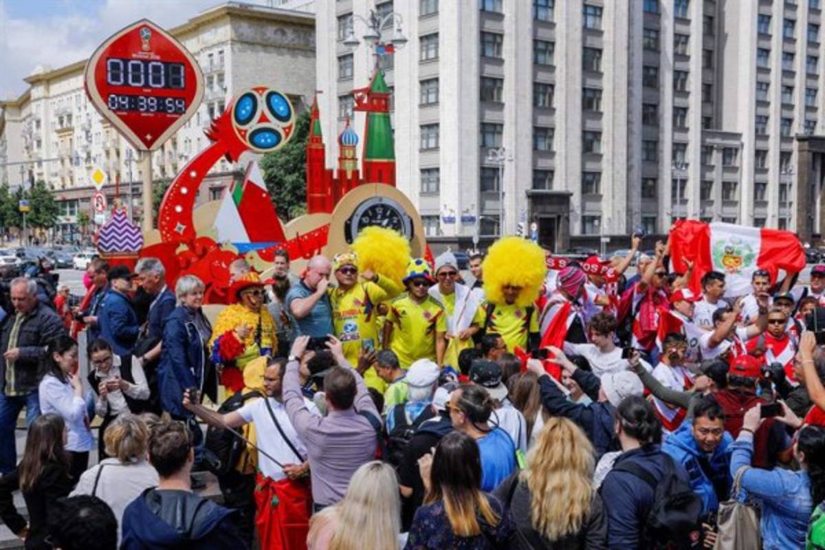 ¡Qué fiesta! El increíble ambiente en Rusia a horas del inicio del Mundial